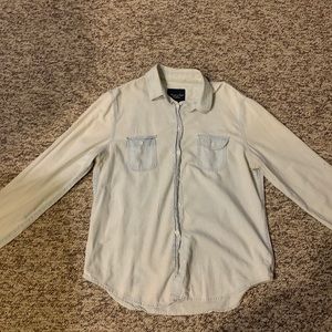 Light washed button up